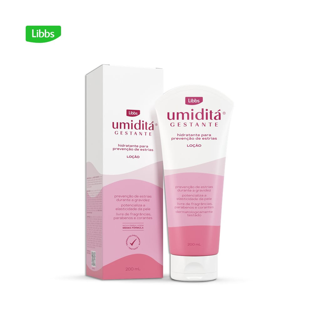 Hidratante Preventivo de Estrias para Gestantes Umiditá 200ml