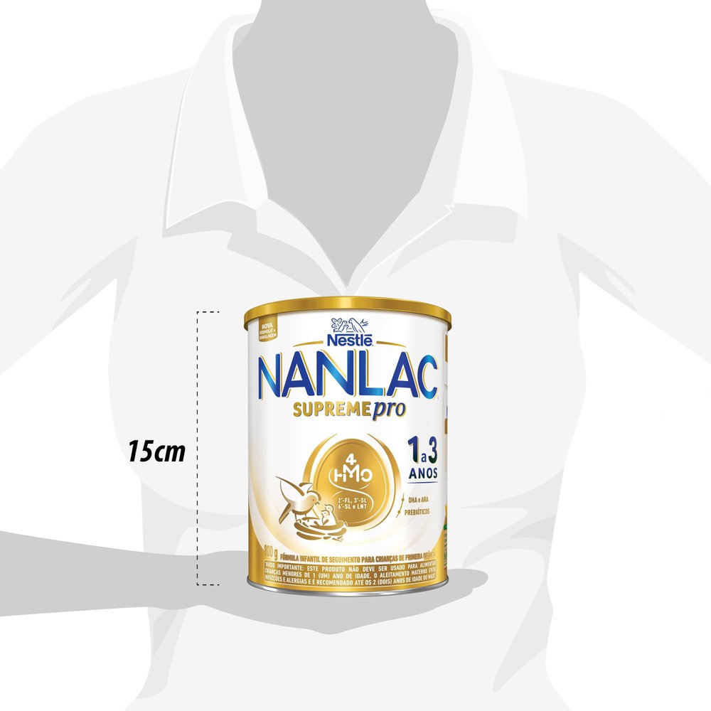 Fórmula Infantil Nanlac Supreme Pro Nestlé 800g - Imagem 4