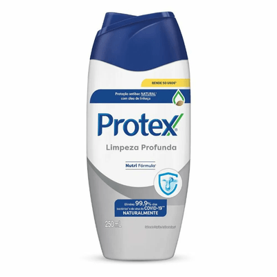Sabonete Líquido Limpeza Profunda 250 ml Protex