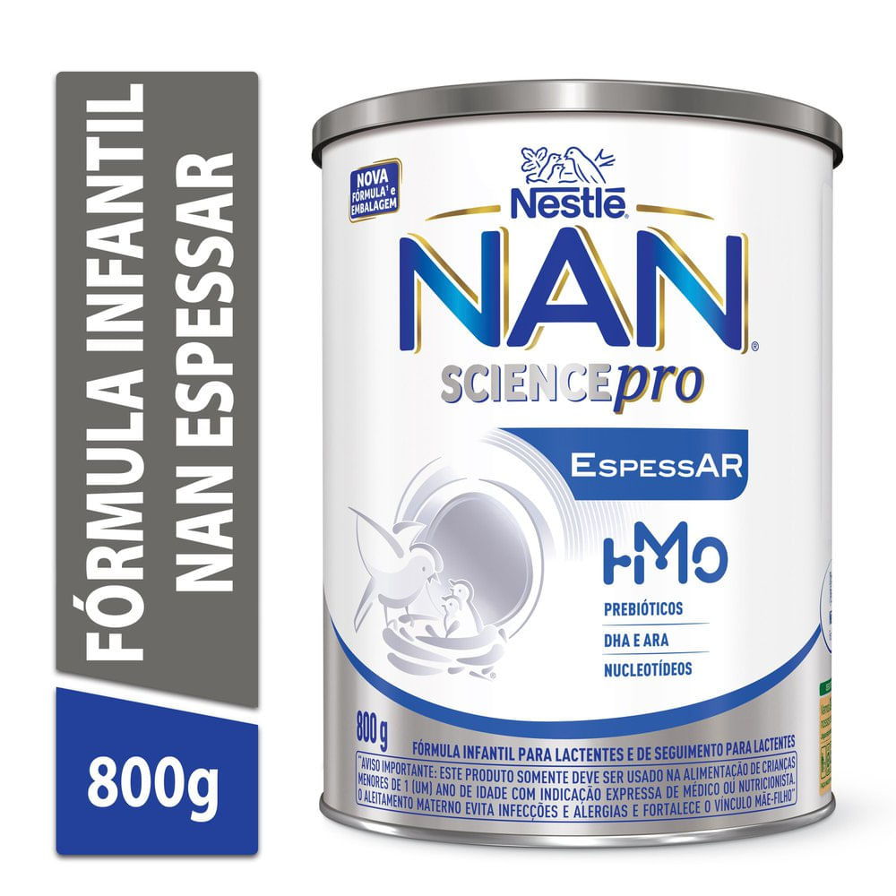 Fórmula Infantil NAN SCIENCE PRO EspessAR HMO 800g - Imagem 2