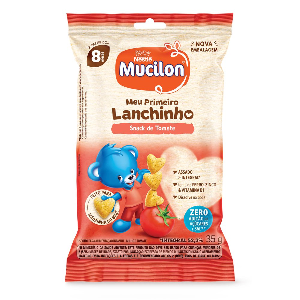 Snack Mucilon Tomate 35g - Imagem 2