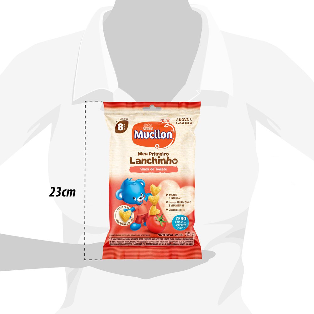 Snack Mucilon Tomate 35g - Imagem 4