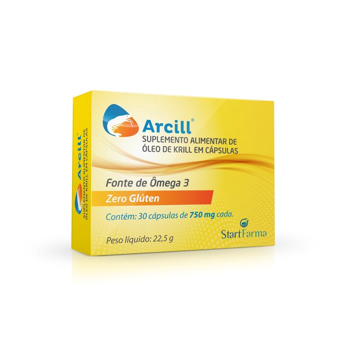 Suplemento Arcill 750mg Startfarma Comprimido 30 Unidades
