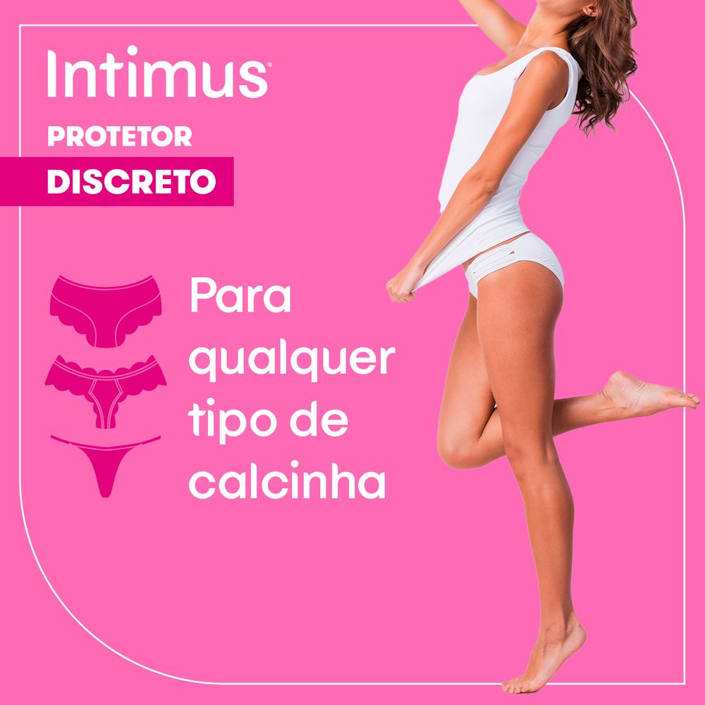 Protetor Diário Intimus® Discreto Ultrafino - 80 un - Imagem 3