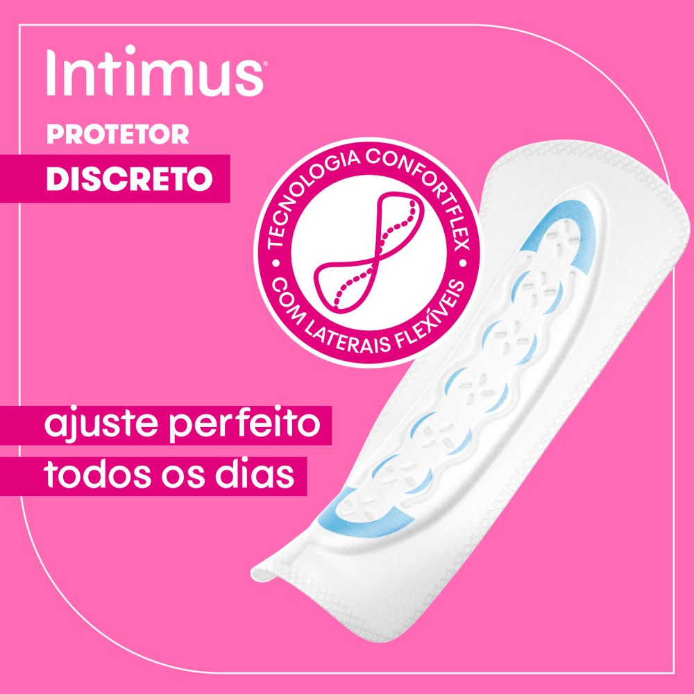 Protetor Diário Intimus® Discreto Ultrafino - 80 un - Imagem 6