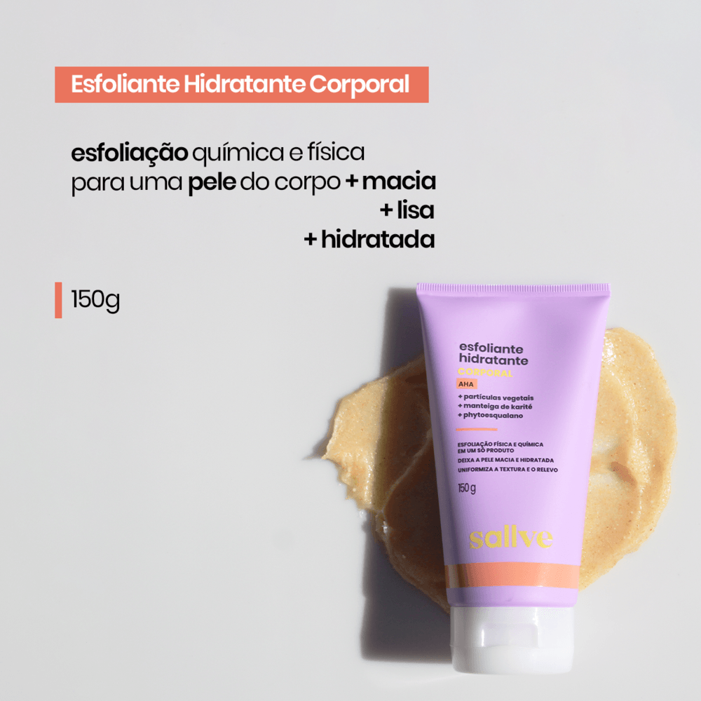 Esfoliante Corporal Sallve com Ácido Lático 150g - Imagem 2