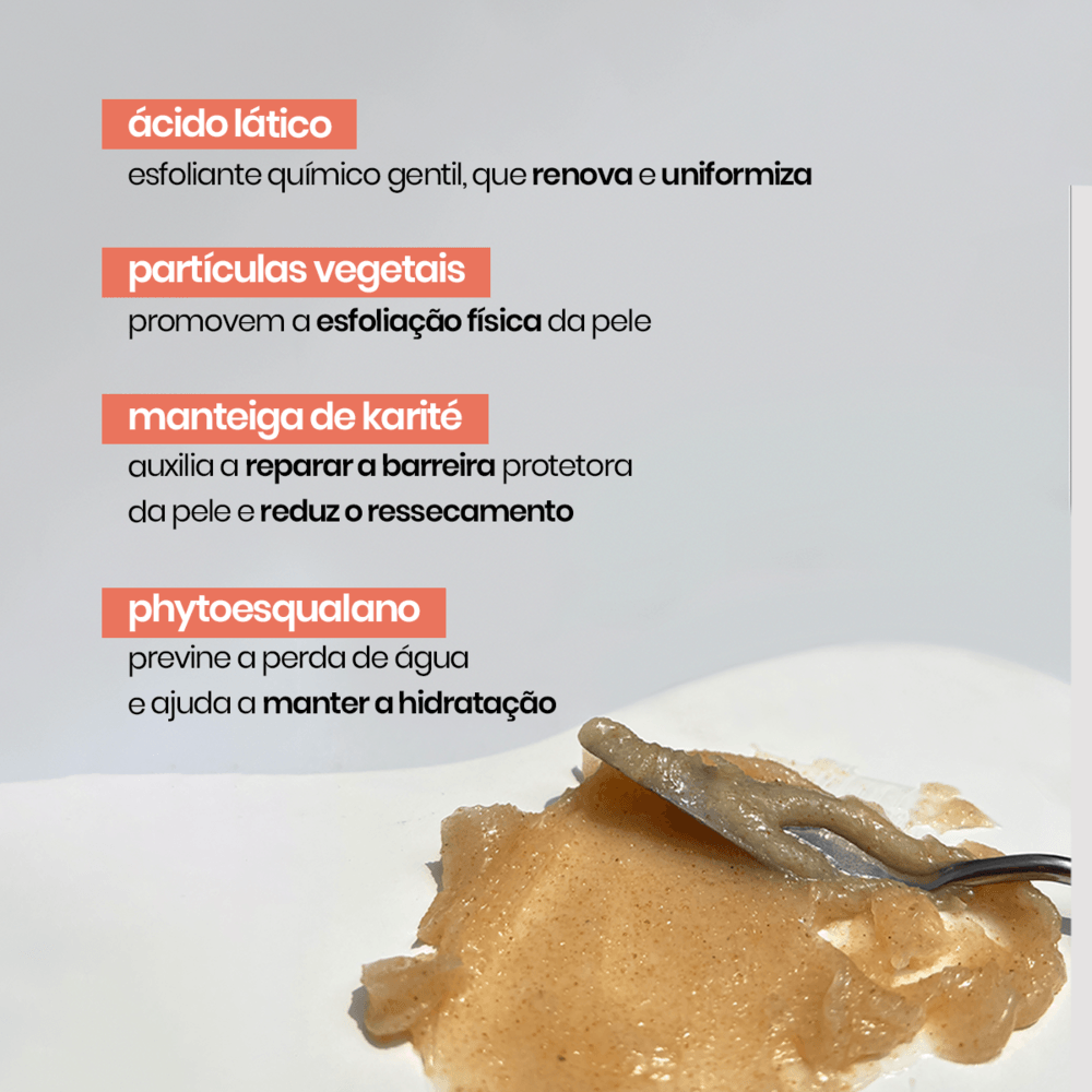 Esfoliante Corporal Sallve com Ácido Lático 150g - Imagem 3