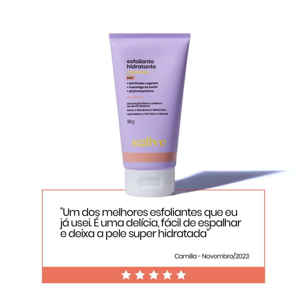 Esfoliante Corporal Sallve com Ácido Lático 150g - Imagem 6