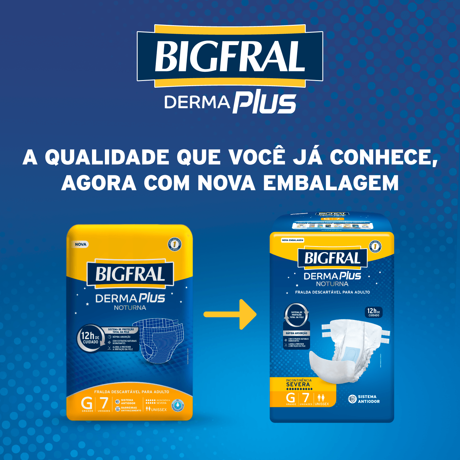 Fralda Bigfral Noturna G 7Un - Bigfral - Imagem 4