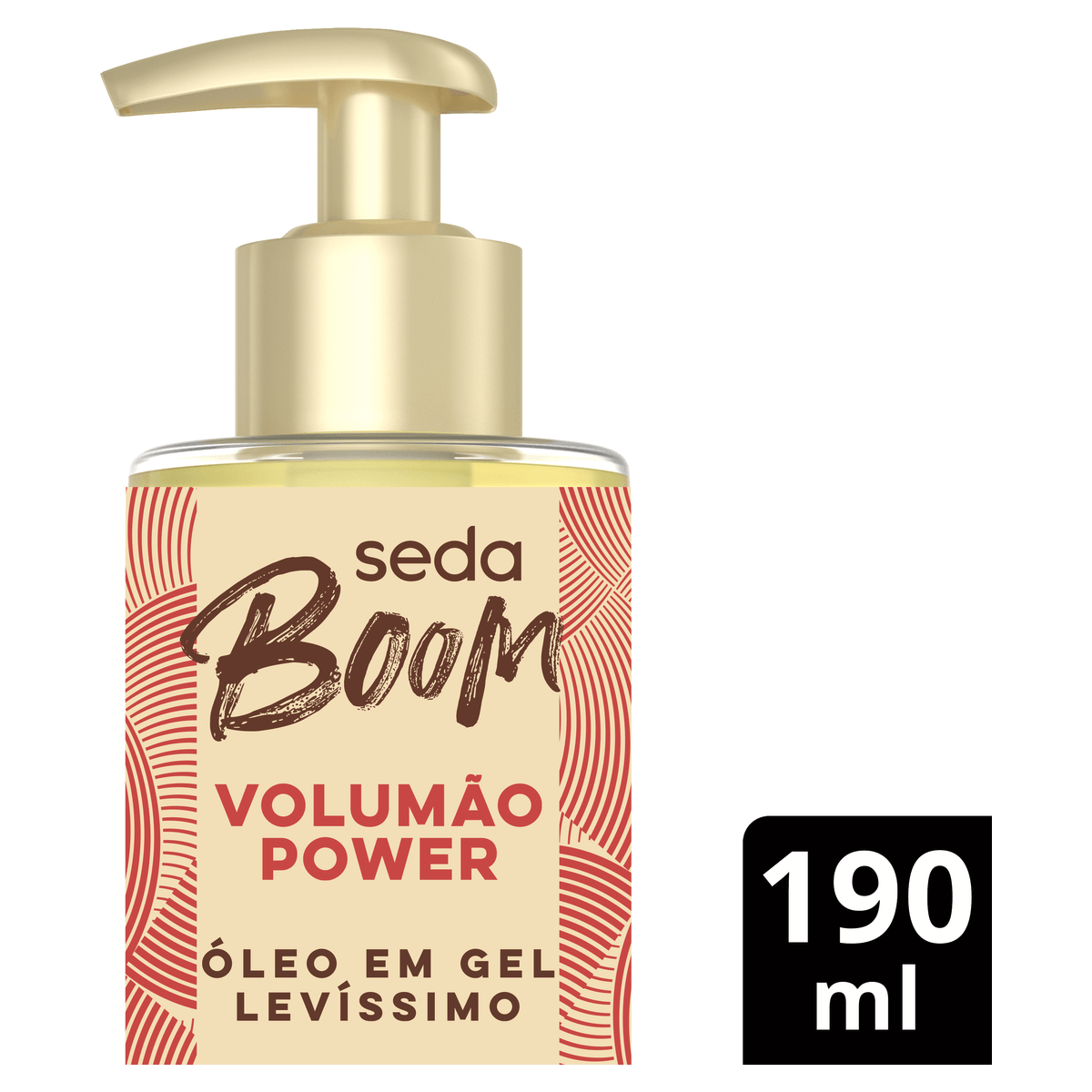 Óleo Gel Seda Boom Volumão Power Pump - 190ml - Imagem 3
