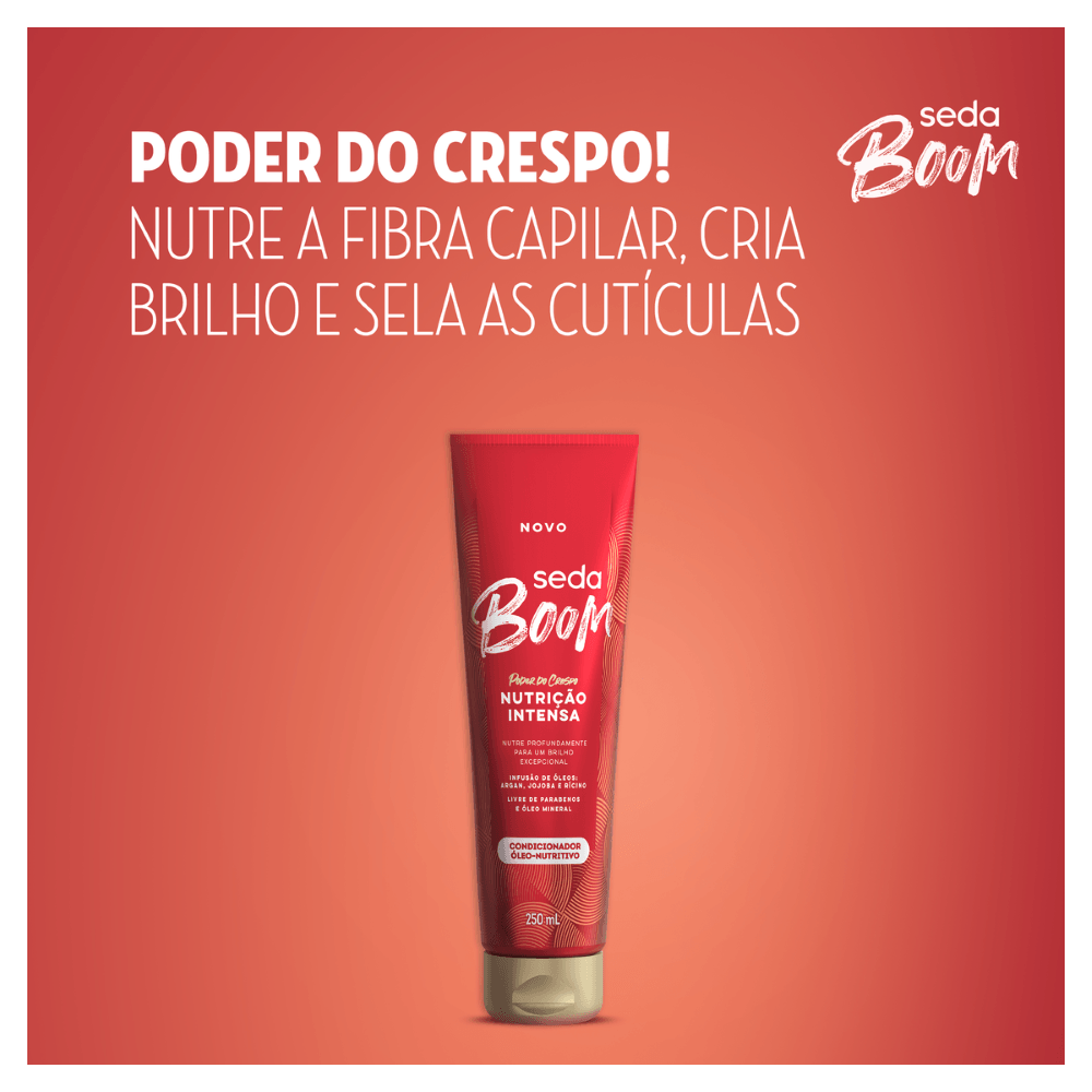 Condicionador Seda Boom Nutrição Intensa - 250ml - Imagem 4
