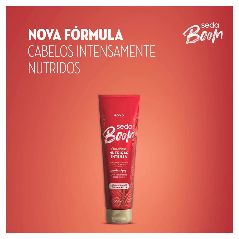 Condicionador Seda Boom Nutrição Intensa - 250ml - Imagem 5