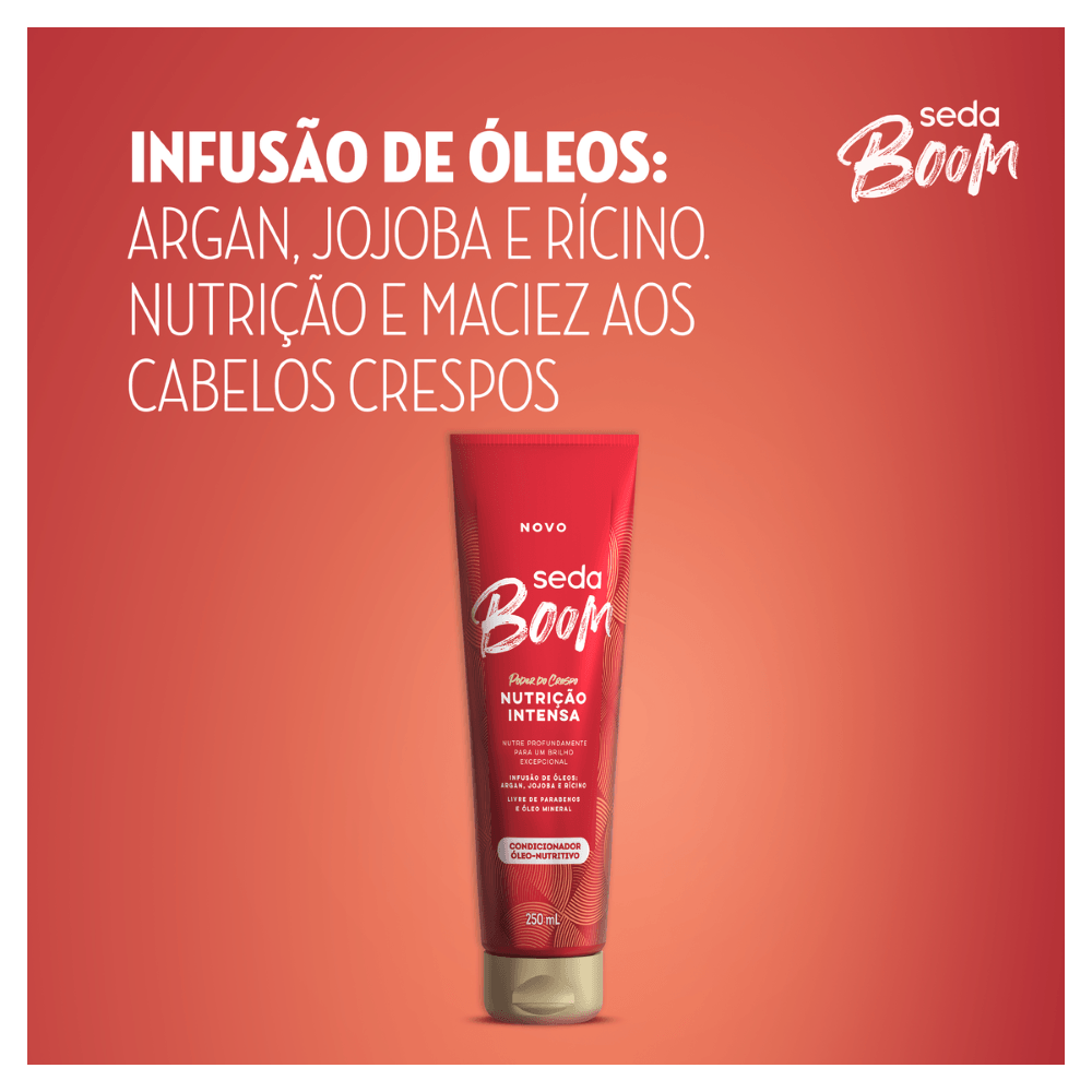 Condicionador Seda Boom Nutrição Intensa - 250ml - Imagem 6
