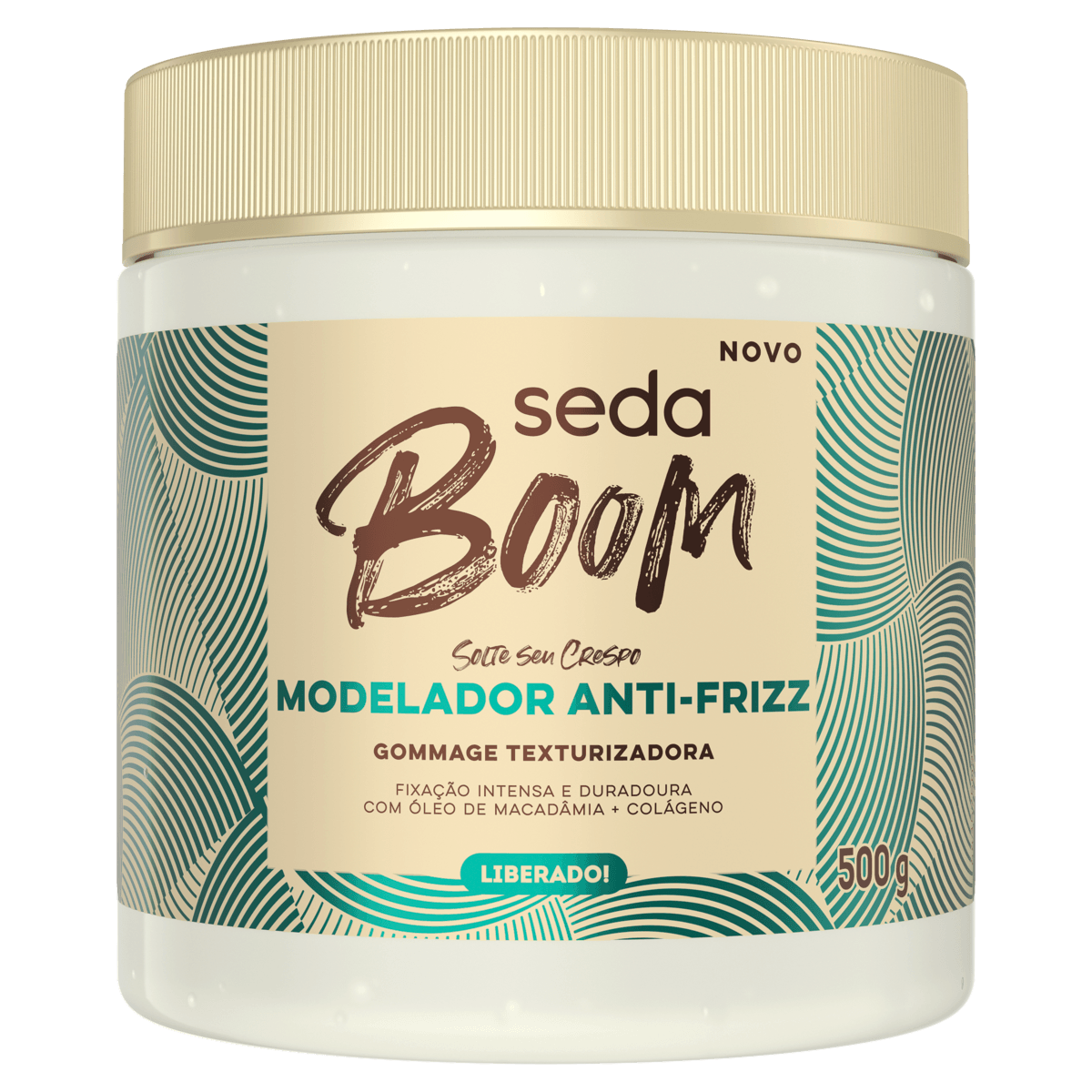 Modelador Antifrizz 4ABC Seda Boom - 500g