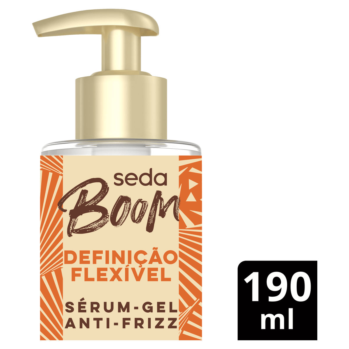 Sérum Gel Antifrizz Seda Boom Definição Flexível Pump - 190ml - Imagem 3
