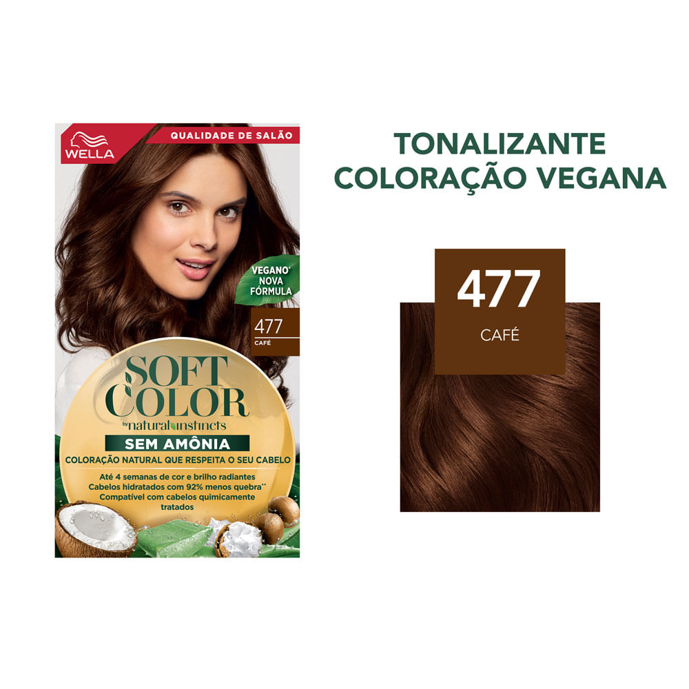 Tintura Soft Color 477 Cafe Inte - Soft Color