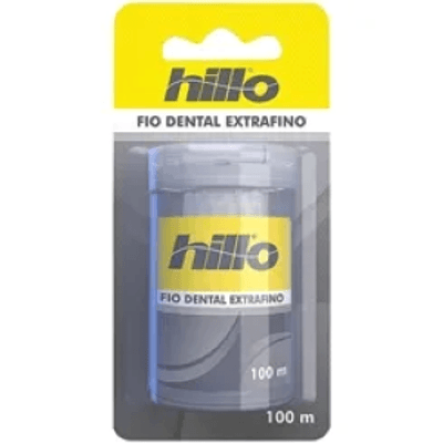 Fio Dental Extra Fino 100m com Cera Hillo