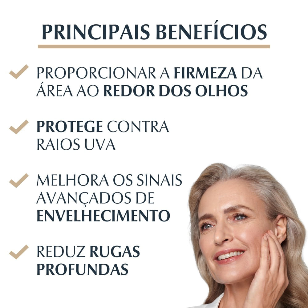 Eucerin Hy-fi Elasticity Antirugas Creme Olhos FPS15 15ml - Imagem 3