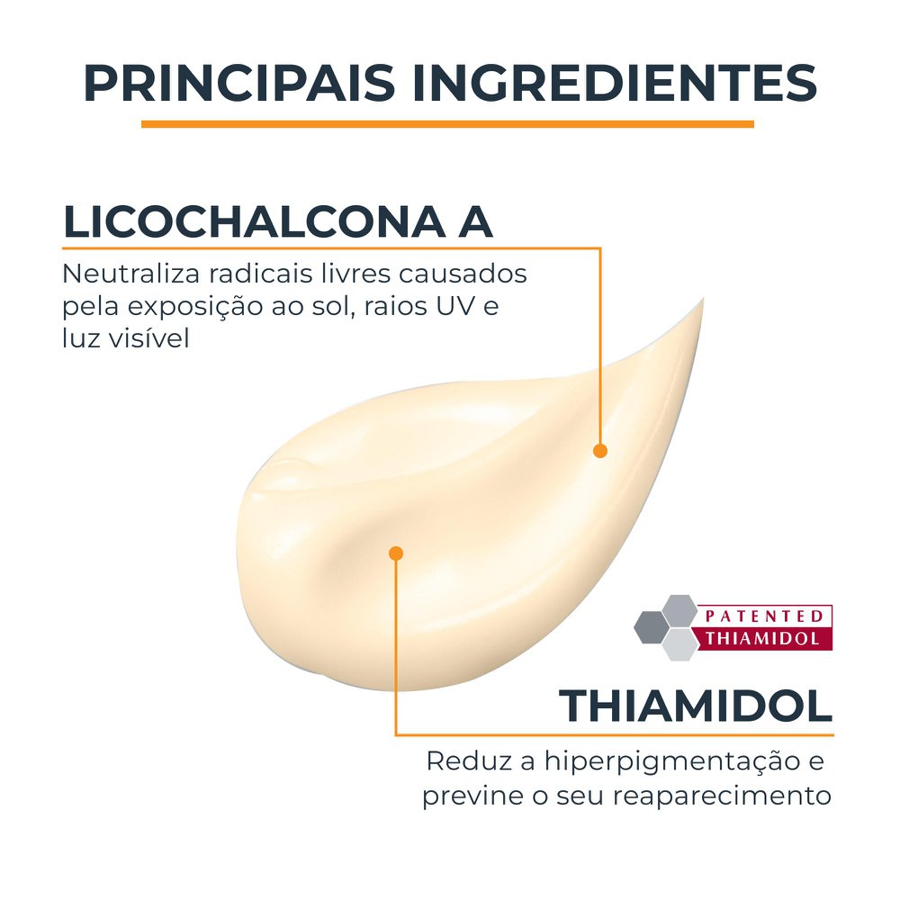 EUCERIN Protetor Solar Facial Antimanchas FPS 60 50ml, Pigment Control, Clareador, Proteção UVA, UVB e Luz Visível, Thiamidol - Imagem 5