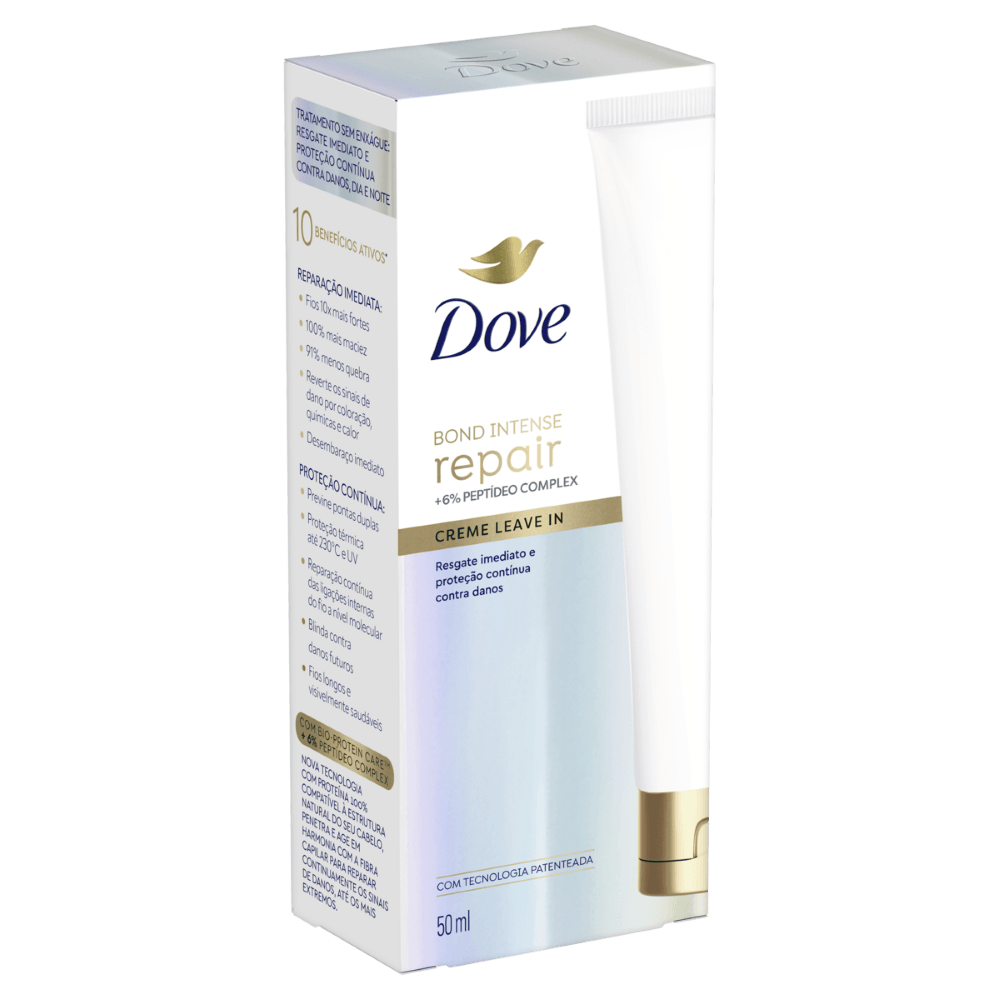 Leave-In Creme Dove Bond Intense Repair - 50ml - Imagem 3