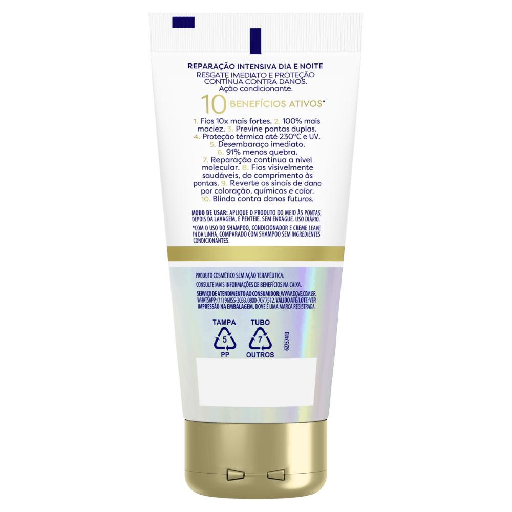 Leave-In Creme Dove Bond Intense Repair - 50ml - Imagem 4