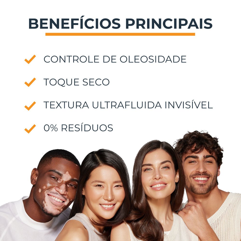 EUCERIN Protetor Solar Facial Ultra Fluido FPS 60 50ml, Hydro Fluid, Antioleosidade, Antioxidante, Rosto, Proteção UVA, UVB e Luz Visível - Imagem 3