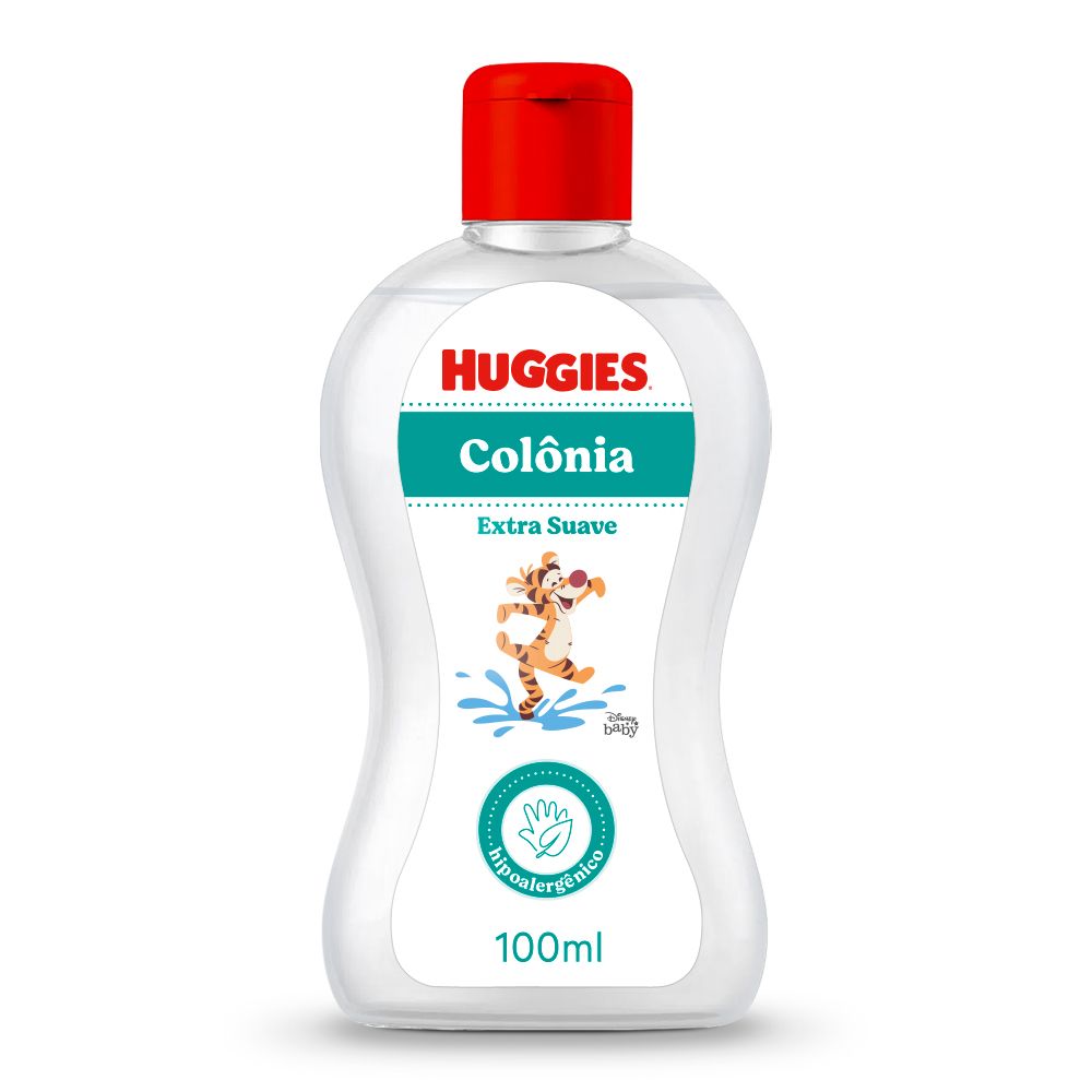 Colônia Extra Suave Disney Baby Huggies Frasco 100ml