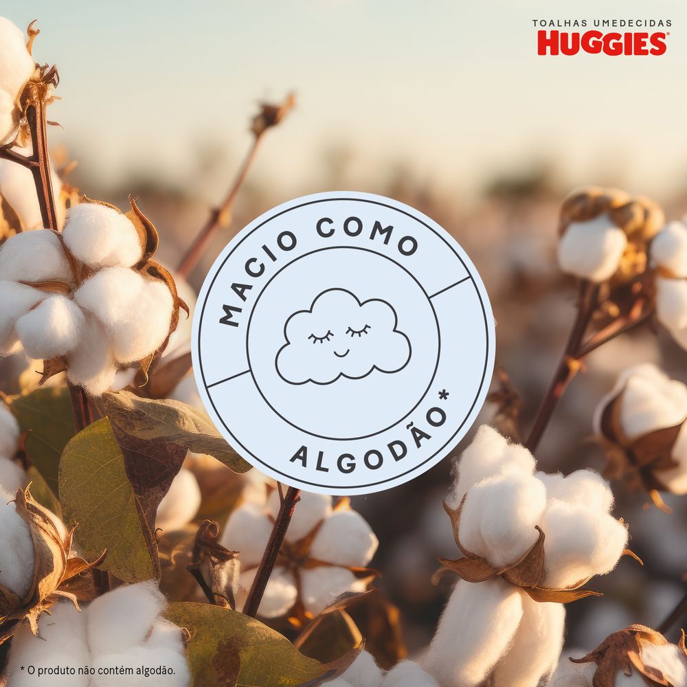 Lenços Huggies Hidratação e Nutrição Contra Assaduras 4x48Un - Imagem 6
