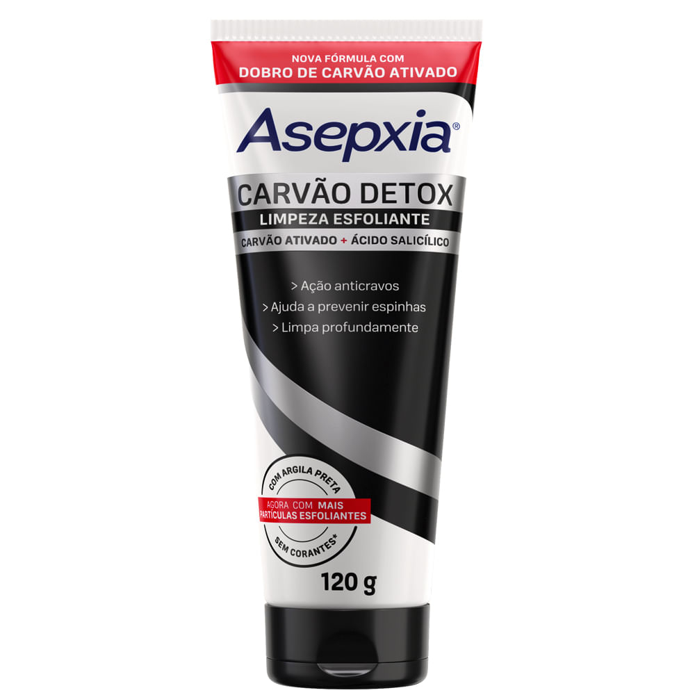 ASEPXIA FACIAL CARVAO DETOX 120G