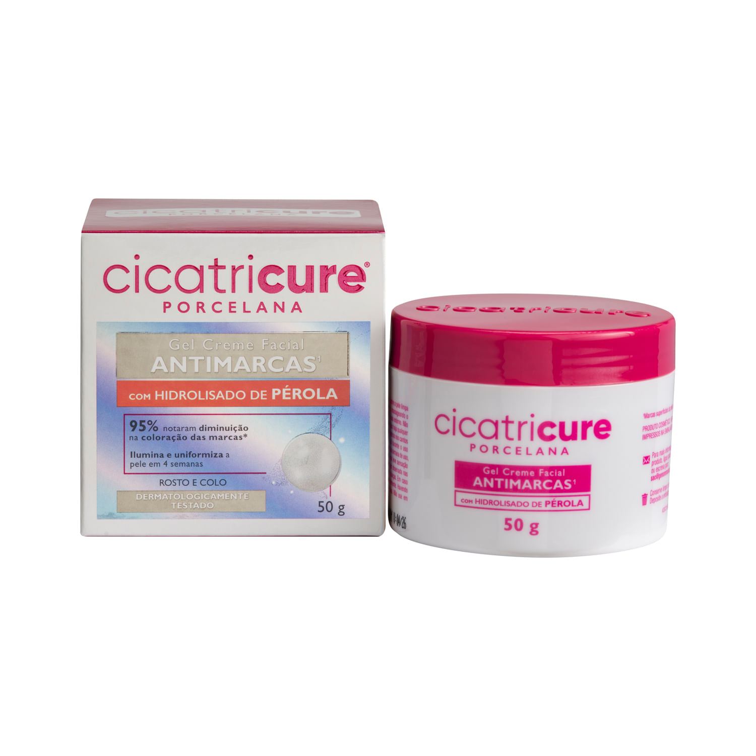 Gel Creme Facial Antimarcas Cicatricure Niacinamida 50g