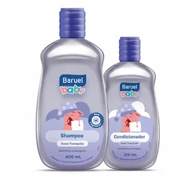 Kit Baruel Baby Sono Tranquilo Shampoo 400ml + Condicionador 210ml