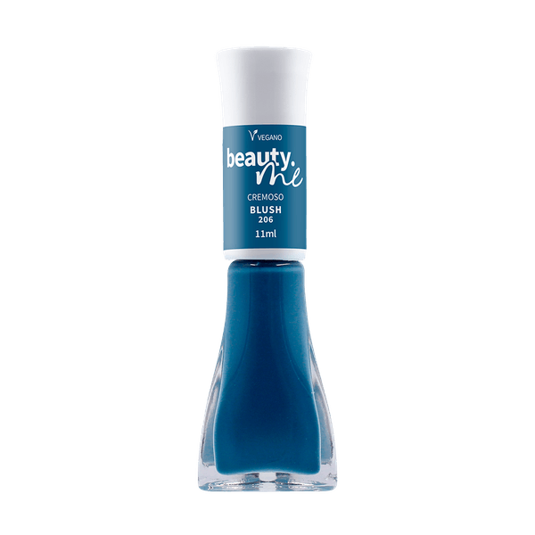 Esmalte Cremoso Blush 11ml Beauty Me Vegano Esmalte Beauty Me Cremoso Blush 206 Vegano - 11ml
