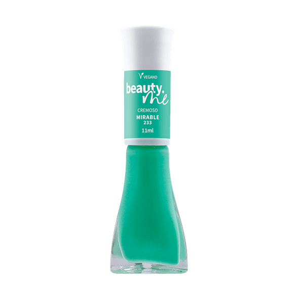 Esmalte Mirable Cremoso Brilho Intenso 11ml BEAUTY ME Esmalte Beauty Me Cremoso Mirable Vegano - 11ml