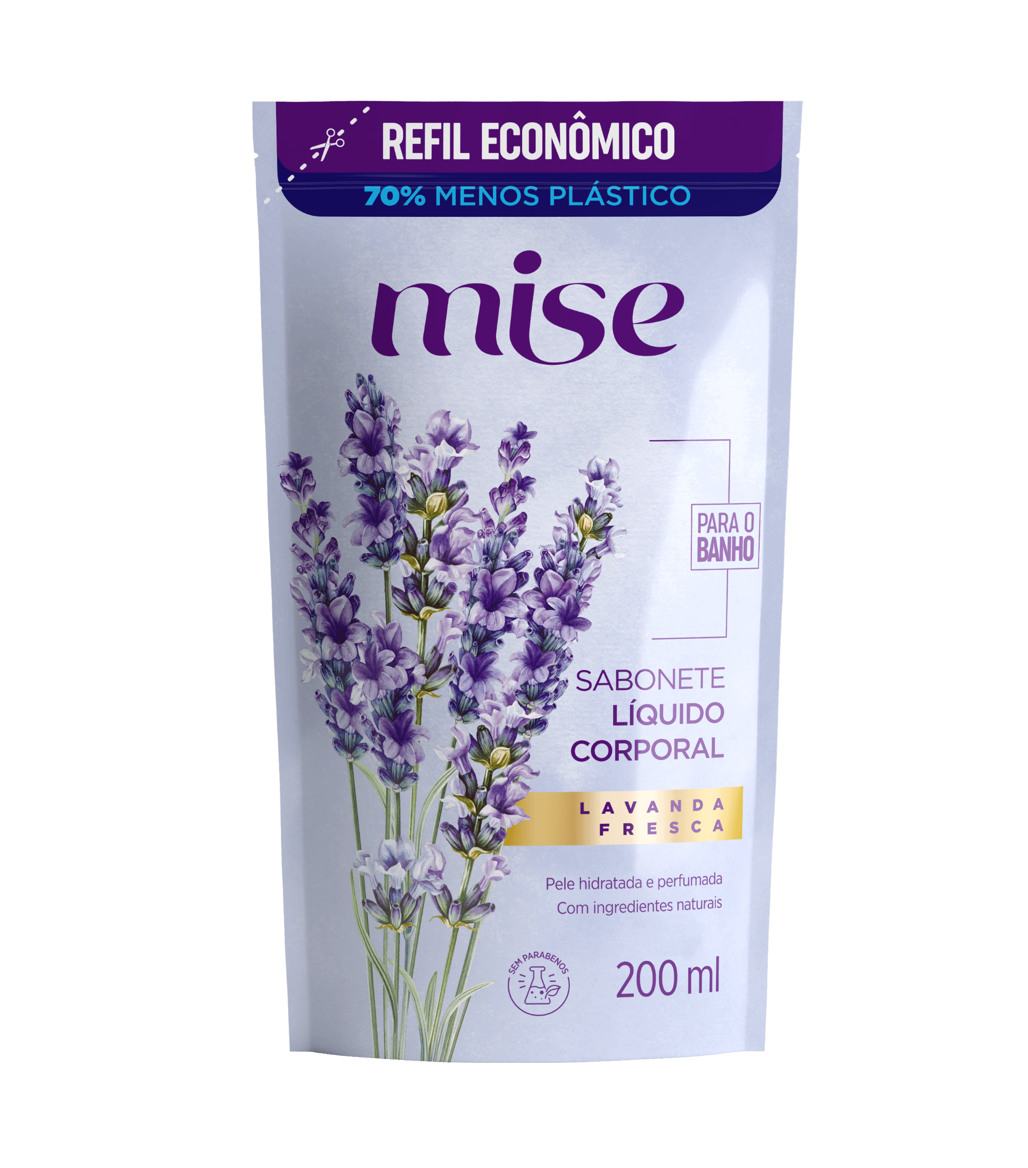 Sabonete Liquido Mise Lavanda Refil - 200ml