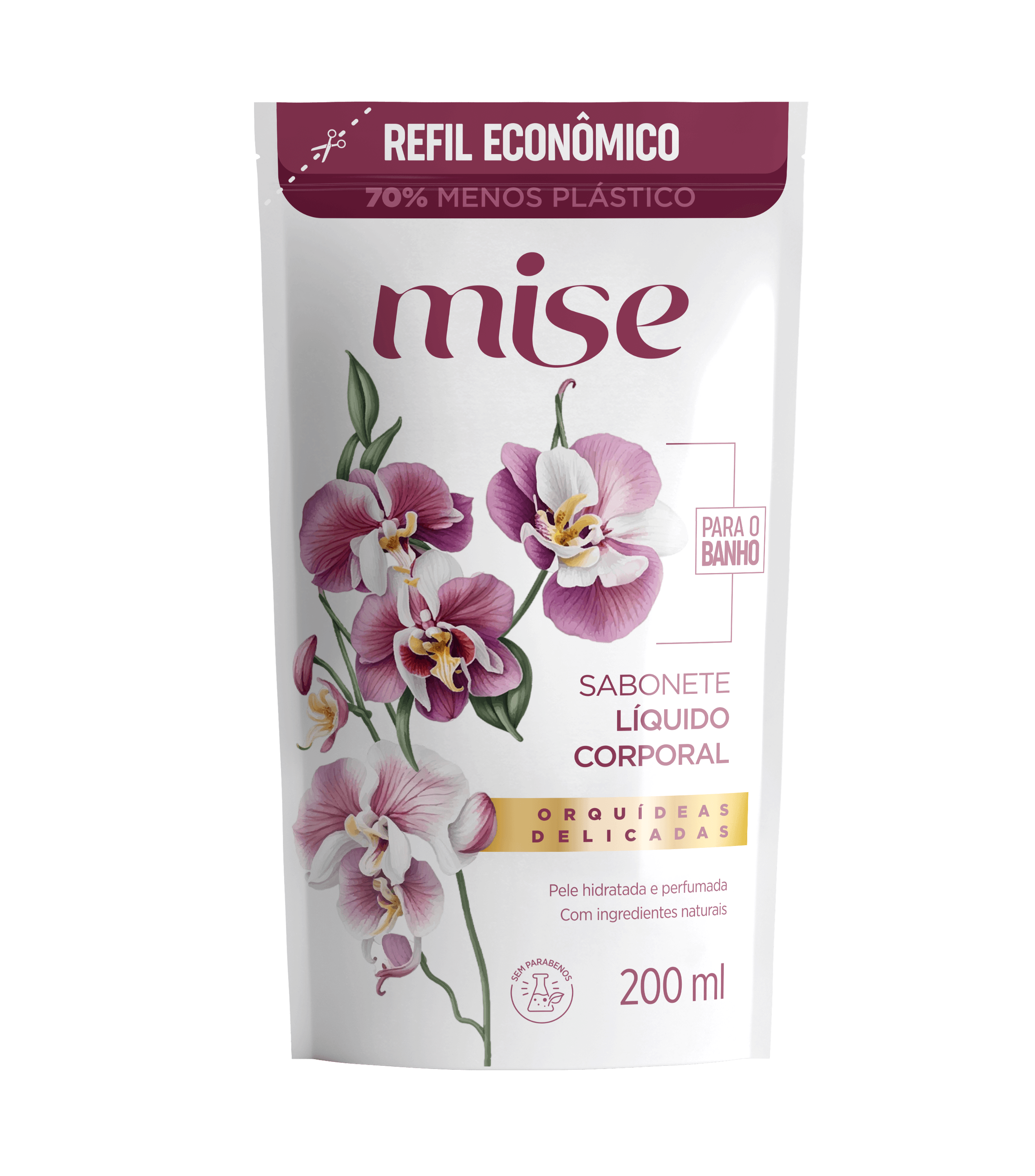 Sabonete Liquido Mise Orquideas Refil - 200ml