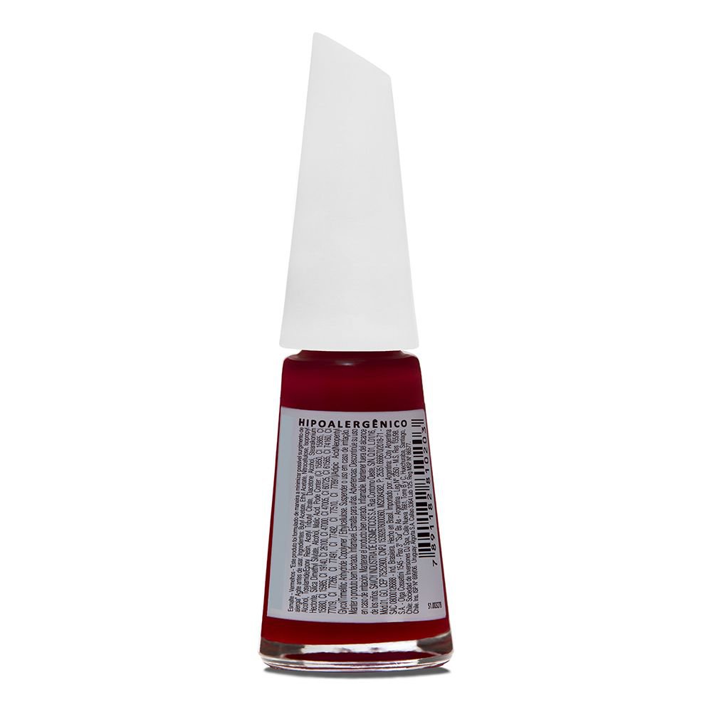 Esmalte Risqué Vermelho Cremoso Gabriela 8ml - Imagem 5