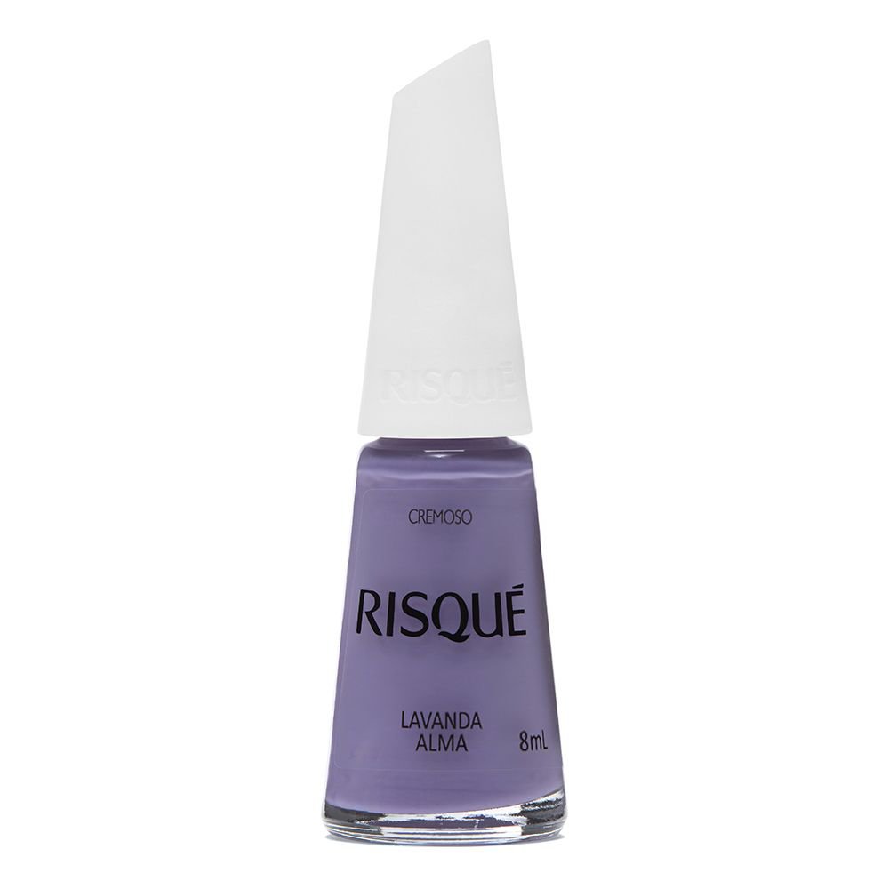 Esmalte Risqué Colorido Cremoso Lavanda Alma 8ml