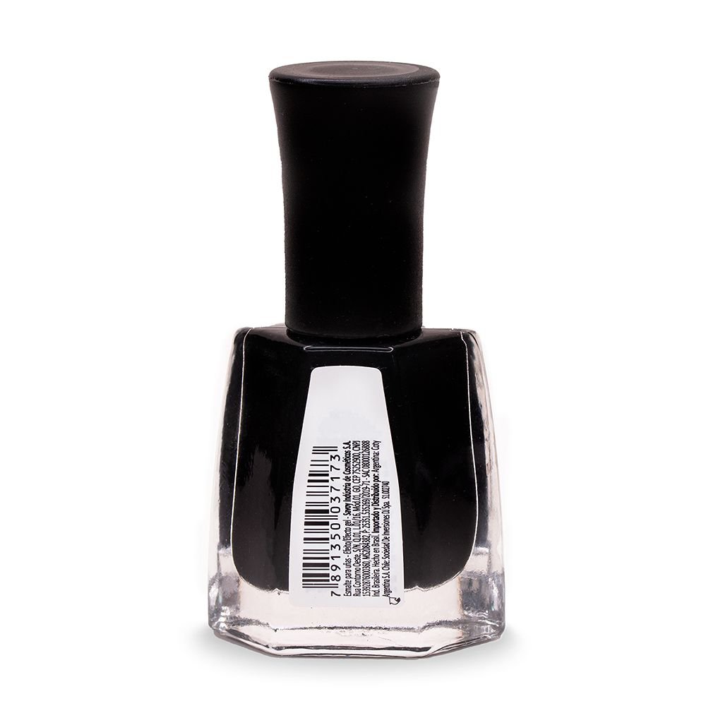 Esmalte Risqué Diamond Gel Preto Caviar Cremoso 9,5ml - Imagem 5