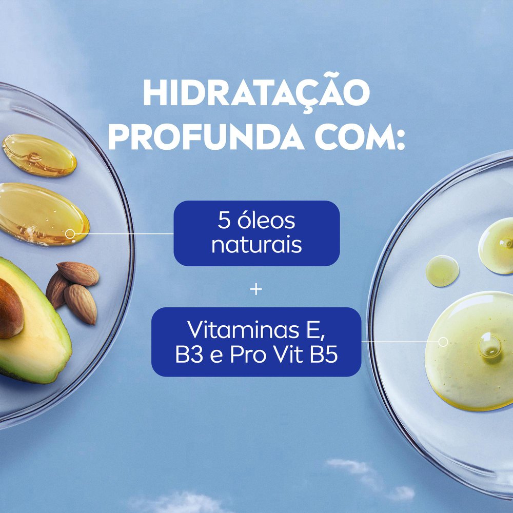 NIVEA Hidratante Desodorante Beleza Radiante Cuidado Intenso 200ml - Imagem 5
