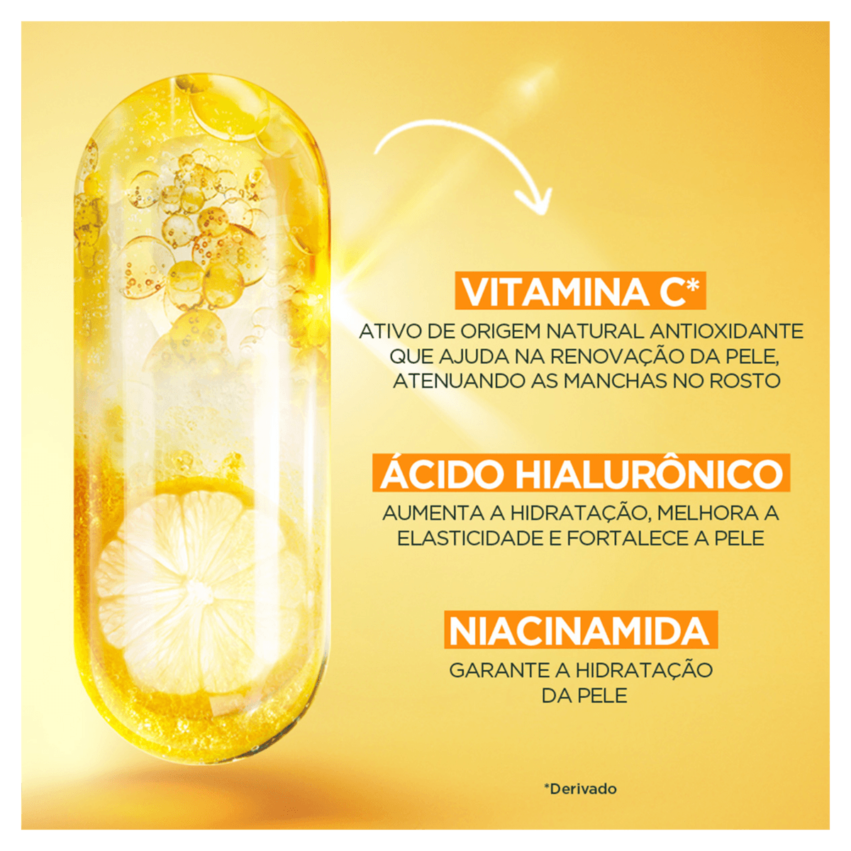 Hidratante Gel Vitamina C Toque Seco Antimanchas Facial Garnier - 85g - Imagem 2