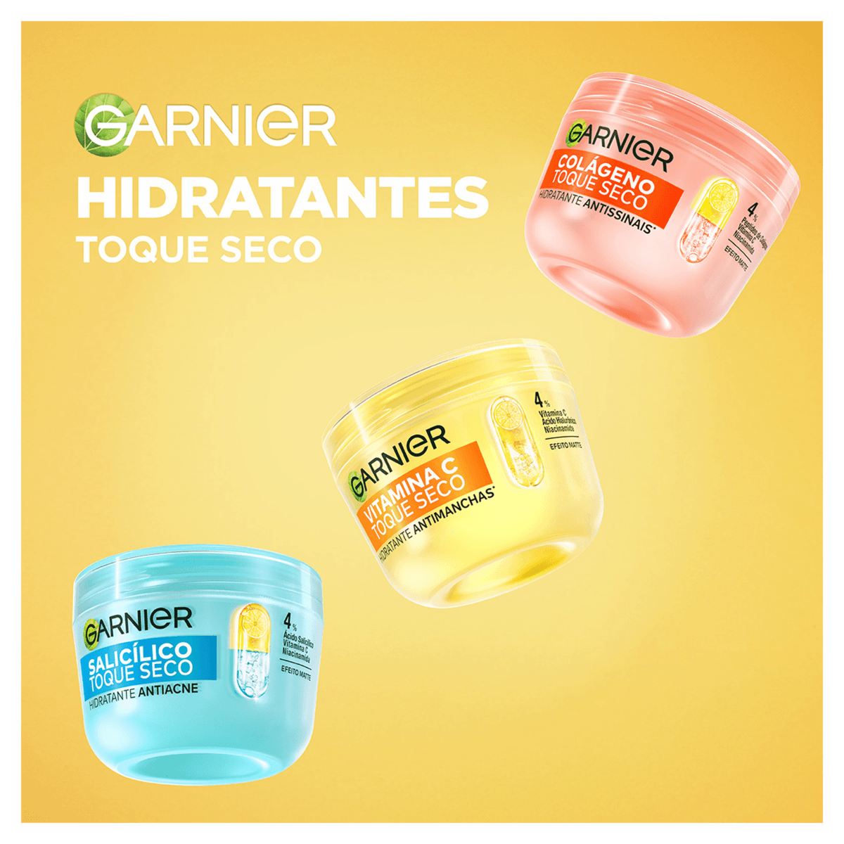 Hidratante Gel Vitamina C Toque Seco Antimanchas Facial Garnier - 85g - Imagem 7