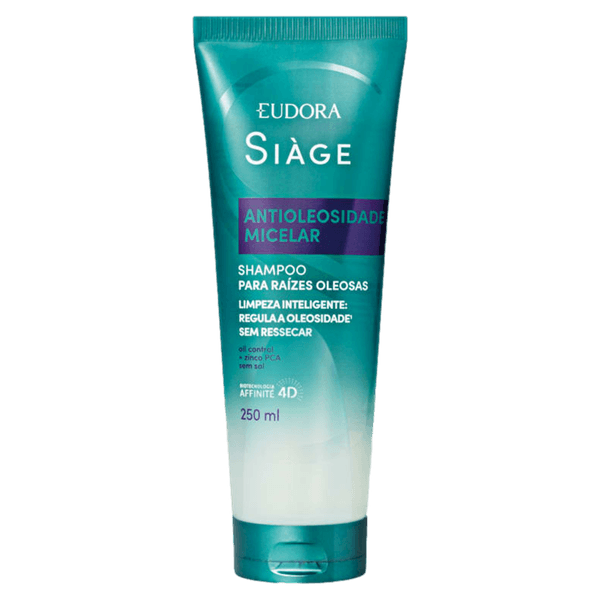 Shampoo Eudora Siàge Antioleosidade Micelar - 250ml