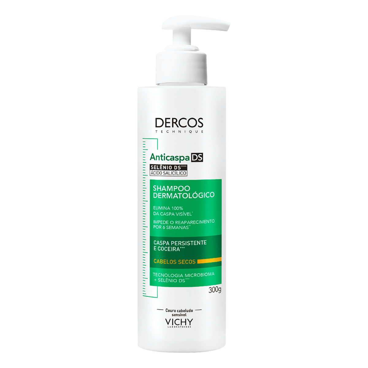 Shampoo Anticaspa Dermatológico Vichy Dercos DS - 300g - Imagem 2