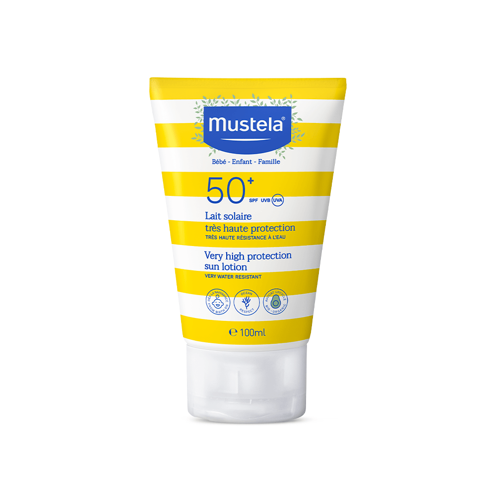 Protetor Solar Infantil FPS 50+ Mustela 100ml Loção