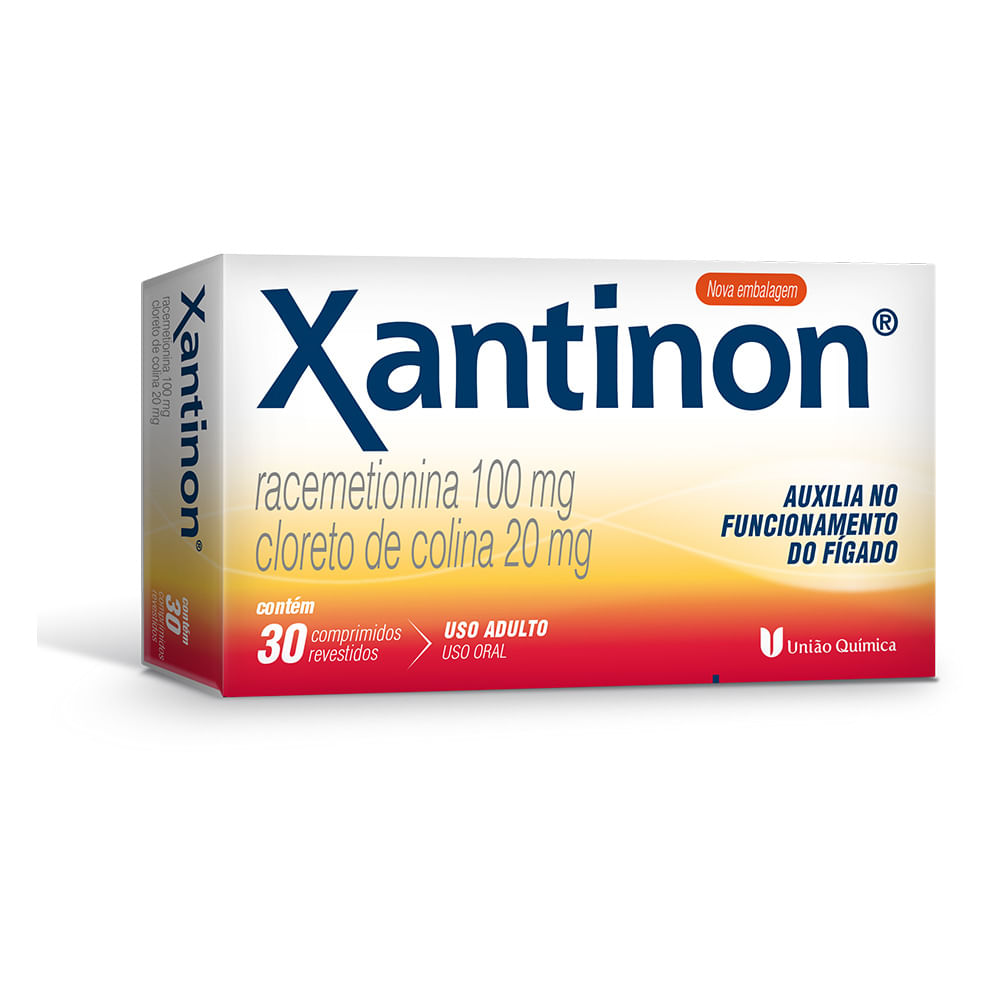 Xantinon 100 + 20Mg - 30 Comprimidos