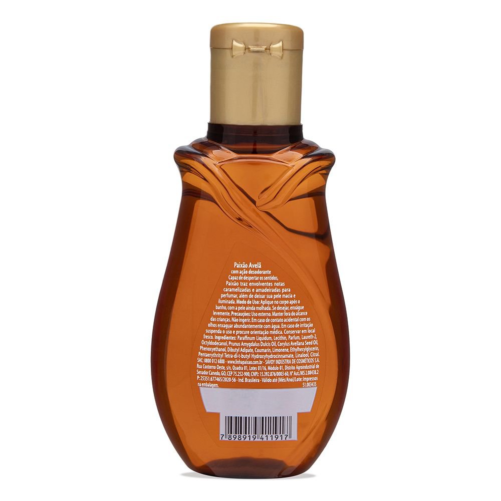 Óleo Corporal de Amêndoas com Avelã Paixão ação desodorante 100ml - Imagem 5