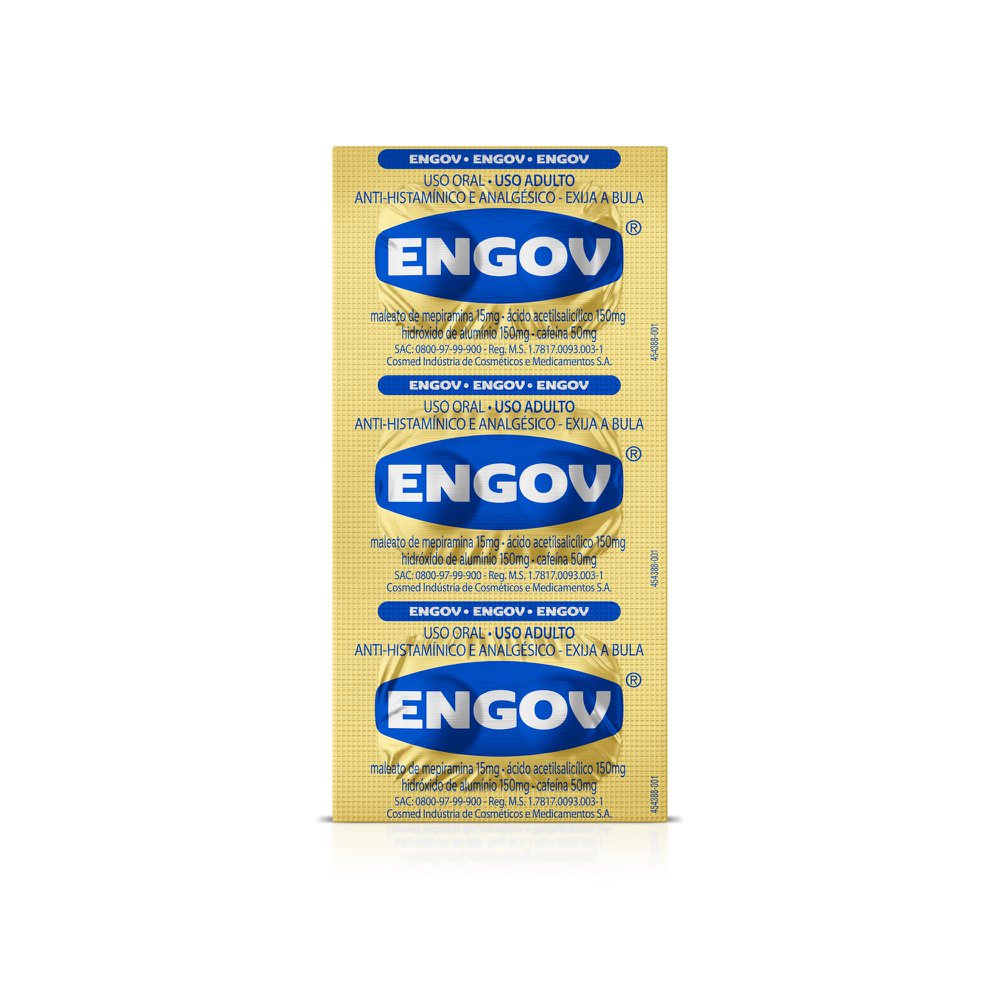 Engov com 6 comprimidos