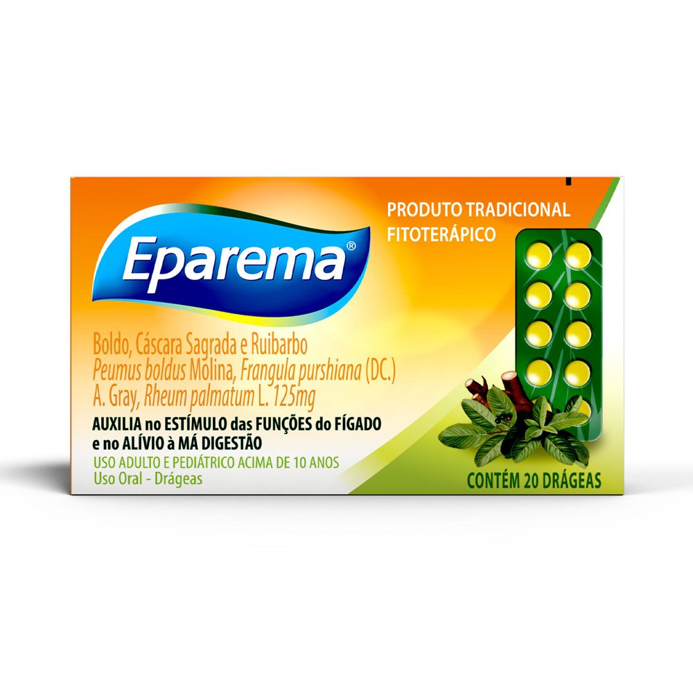 Eparema 125mg 20 Drágeas