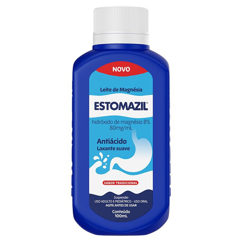 Leite De Magnésia Estomazil Tradicional 100Ml