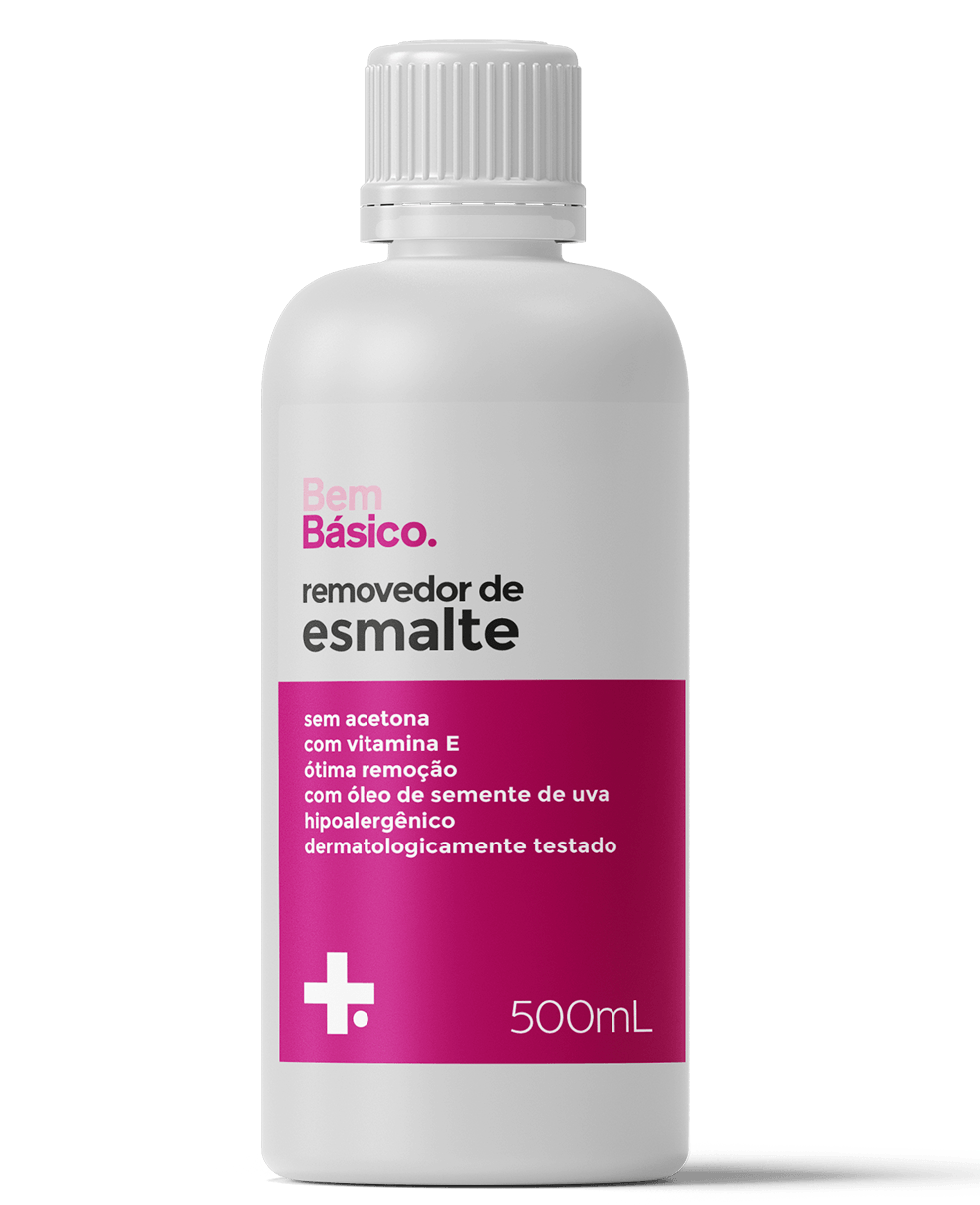 REMOVEDOR ESMALTE BEM BASICO S/ACETONA 500ML